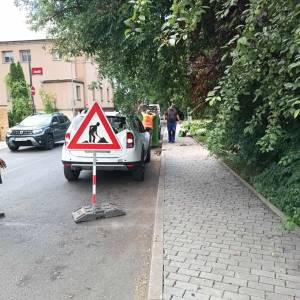 Zaměstnanci Střediska městských služeb Děčín vyjeli na místo ještě v ranních hodinách a během krátké